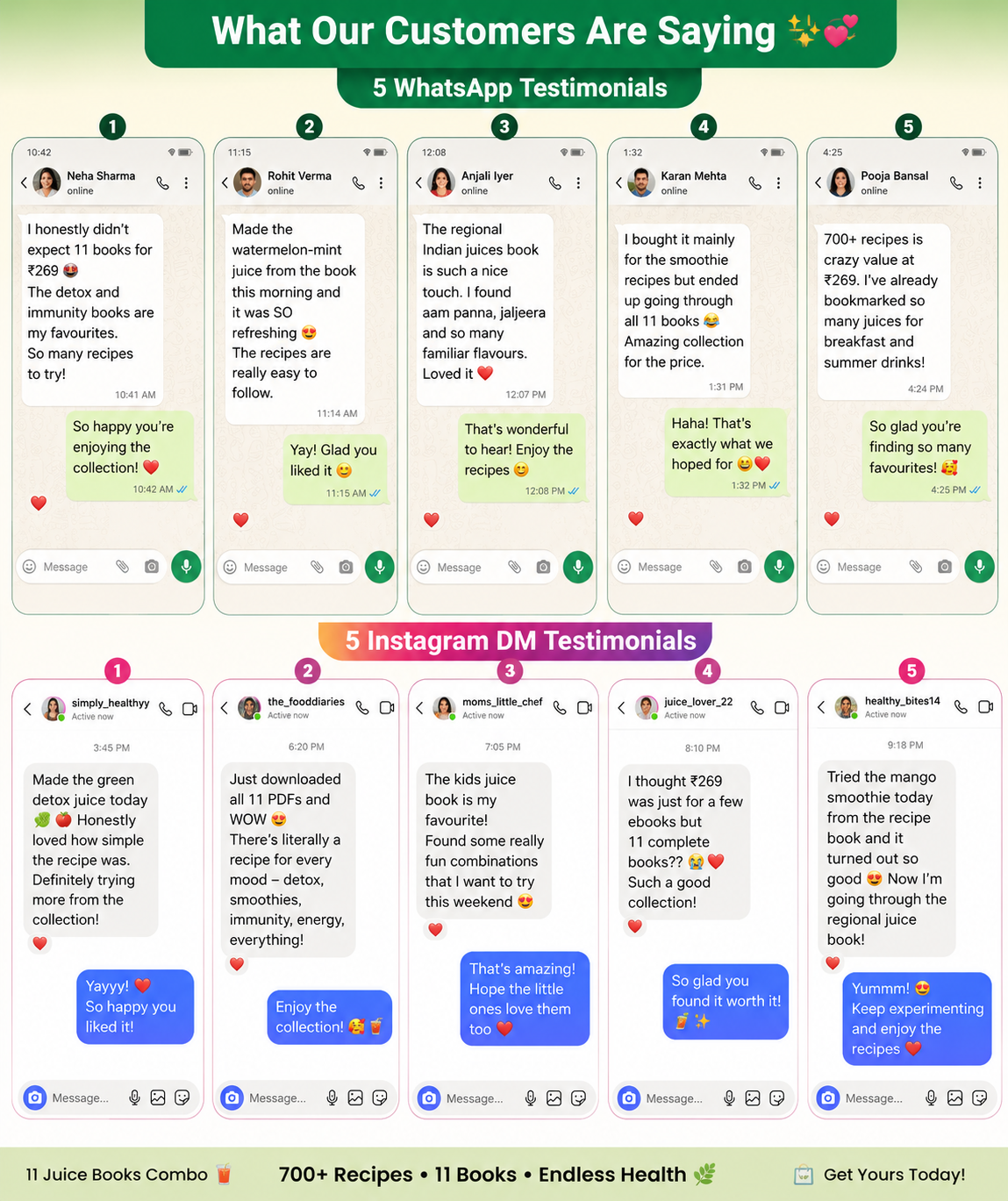 Customer Testimonials Grid