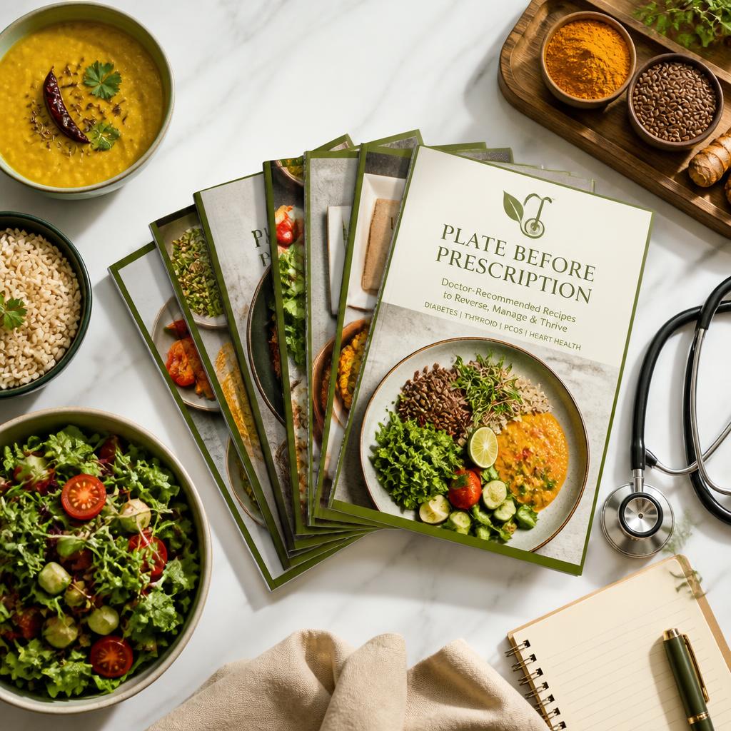 6 Healthy Recipe Books — 600+ Indian Recipes